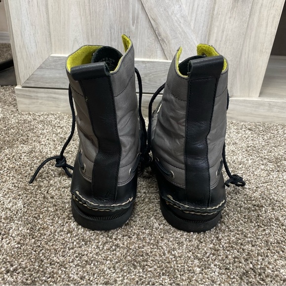 Sperry Topsiders Cloud Original Chukka Black Gray Leather Boot 12 - Picture 6 of 12